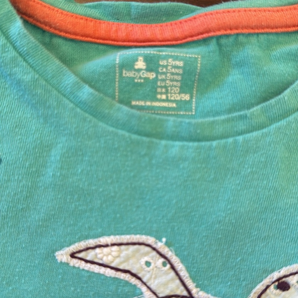 Bundle Of Girls Tees And Shorts: Brands Baby Gap, Tea And Primary sizes … - Picture 7 of 14